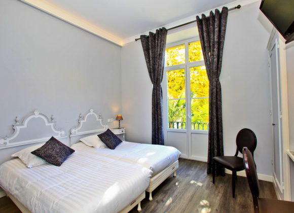 Chambre Confort Twin au Grand Hôtel des Bains