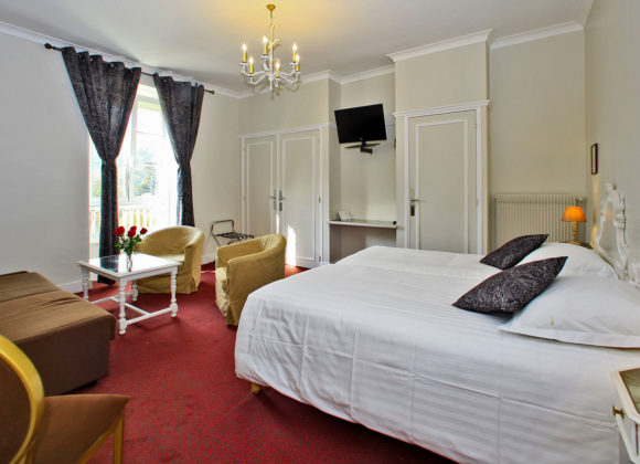 Chambre Suite Junior, la suite du Domaine des Bains